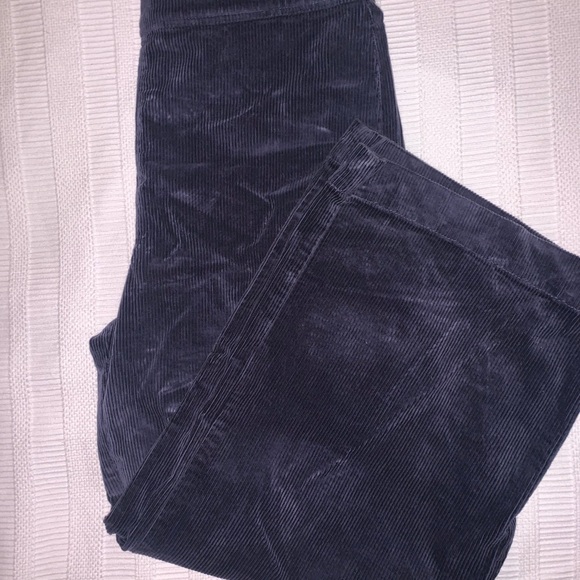 Madewell Navy Wide Leg Cords - Picture 4 of 5